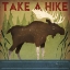 Picture of TAKE A HIKE MOOSE