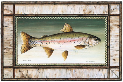 Picture of RAINBOW TROUT BIRCH BORDER
