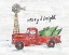 Picture of COUNTRY CHRISTMAS IV MERRY AND BRIGHT SHIPLAP CROP