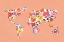 Picture of BRIGHT WORLD - NO WORDS PEACH