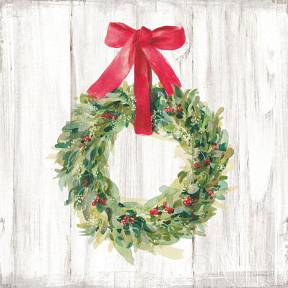 Picture of WOODLAND HOLIDAYS WREATH NO BIRD WHITE