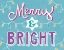 Picture of MERRY AND BRIGHT AQUA