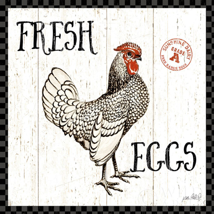 Picture of FREE RANGE FRESH IV CHECKER BORDER