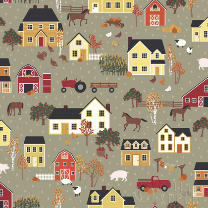 Picture of HARVEST VILLAGE PATTERN I