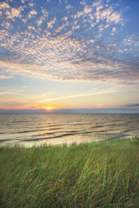 Picture of LAKE MICHIGAN SUNSET I