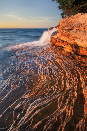 Picture of PICTURED ROCKS MICHIGAN I