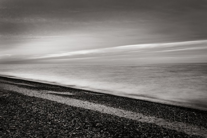 Picture of LAKE SUPERIOR BEACH III BW