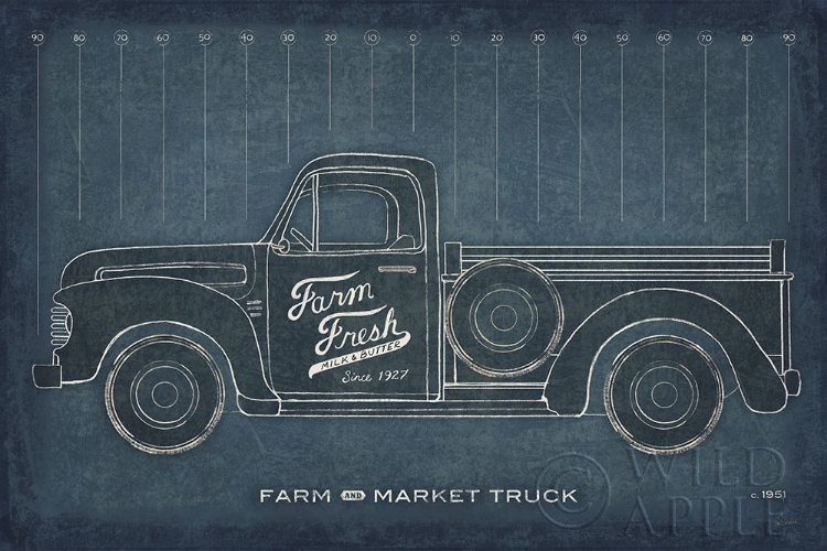 Picture of FARM TRUCK BLUEPRINT