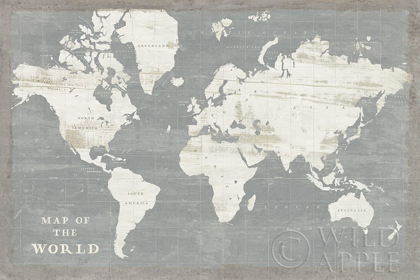 Picture of SLATE WORLD MAP