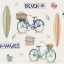 Picture of BEACH TIME PATTERN VI