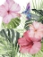 Picture of HIBISCUS AND HUMMINGBIRD I