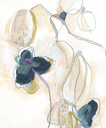 Picture of ABSTRACTED ORCHID II