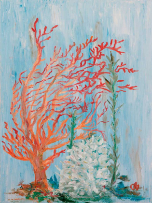 Picture of PAINTERLY CORAL I