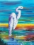 Picture of YELLOW HERON I