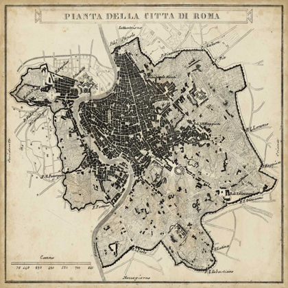 Picture of CITY PLAN OF ROME