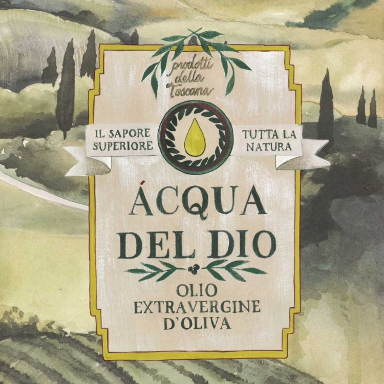 Picture of OLIVE OIL LABELS I