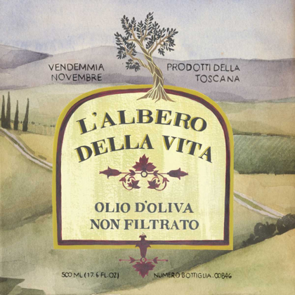 Picture of OLIVE OIL LABELS IV
