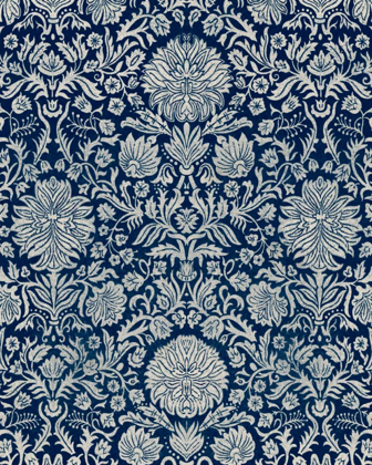 Picture of BAROQUE TAPESTRY IN NAVY II