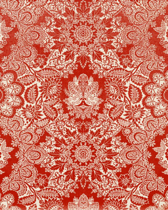 Picture of BAROQUE TAPESTRY IN RED II
