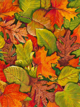 Picture of FALLEN LEAVES I