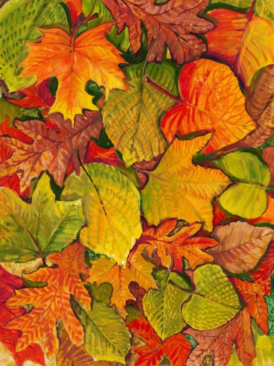 Picture of FALLEN LEAVES II