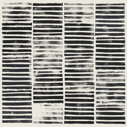 Picture of STRIPE BLOCK PRINTS I