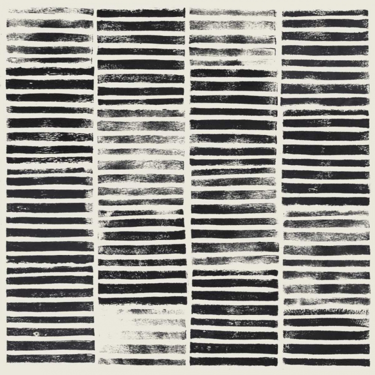 Picture of STRIPE BLOCK PRINTS I