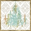 Picture of DAMASK CHANDELIER I