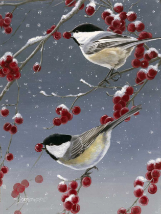Picture of WINTER CHICKADEES II