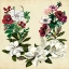 Picture of MAGNOLIA AND POPPY WREATH II