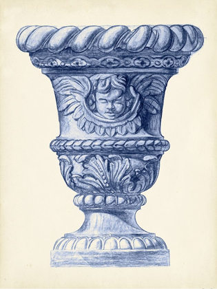 Picture of PALACE URNS IN INDIGO IV