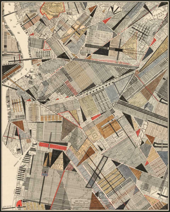 Picture of MODERN MAP OF BROOKLYN