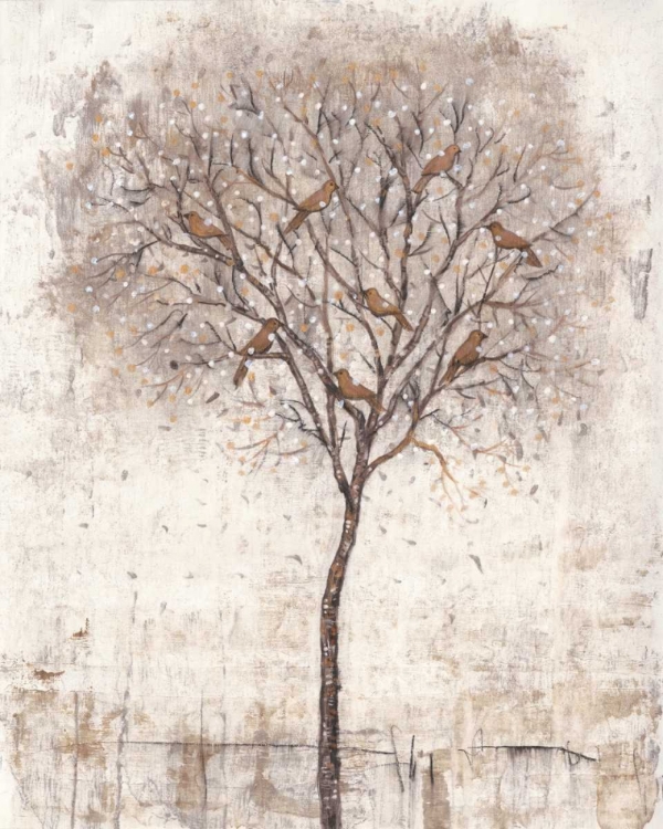 Picture of TREE OF BIRDS I