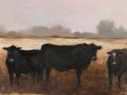 Picture of BLACK COWS I