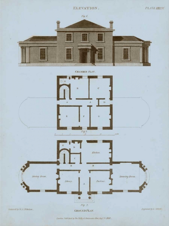 Picture of CHAMBRAY HOUSE AND PLAN I