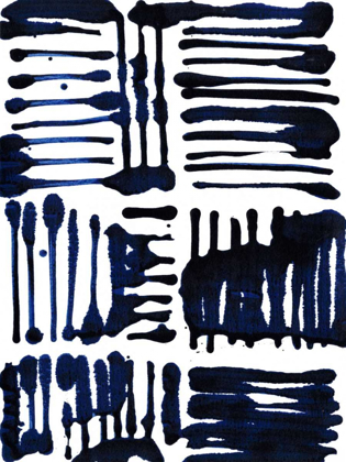 Picture of INDIGO STRIPES II