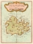 Picture of PETITE MAP OF ISLAND OF ANTIGUA