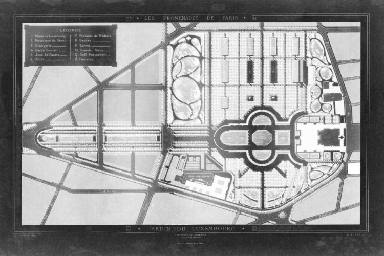 Picture of FRENCH GARDEN BLUEPRINT II