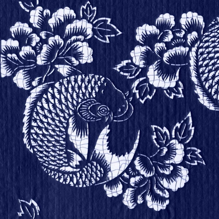 Picture of INDIGO CARP KATAGAMI I