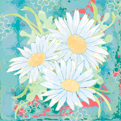 Picture of DAISY PATCH TEAL II