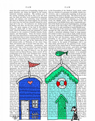 Picture of BEACH HUTS 2 ILLUSTRATION