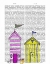 Picture of BEACH HUTS 3 ILLUSTRATION