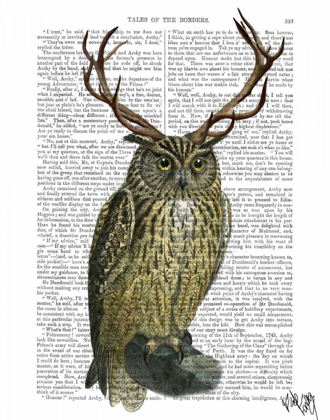 Picture of OWL WITH ANTLERS PLAIN