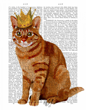 Picture of GINGER CAT WITH CROWN FULL