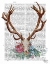 Picture of DEER SKULL WITH FLOWERS 1