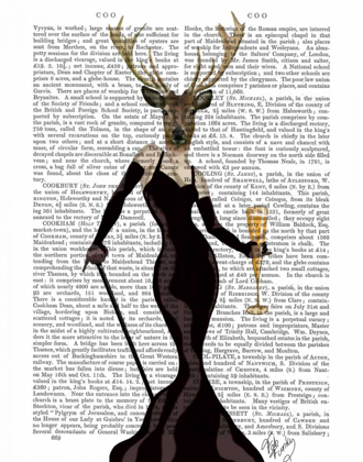 Picture of GLAMOUR DEER IN BLACK