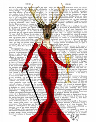 Picture of GLAMOUR DEER IN RED