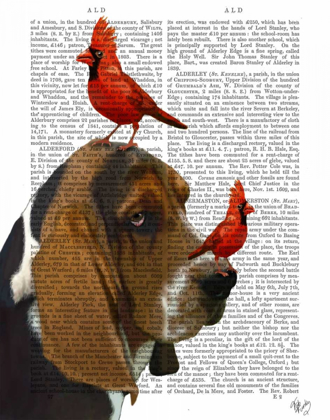 Picture of BASSET HOUND AND BIRDS
