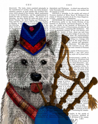 Picture of WEST HIGHLAND TERRIER AND BAGPIPES