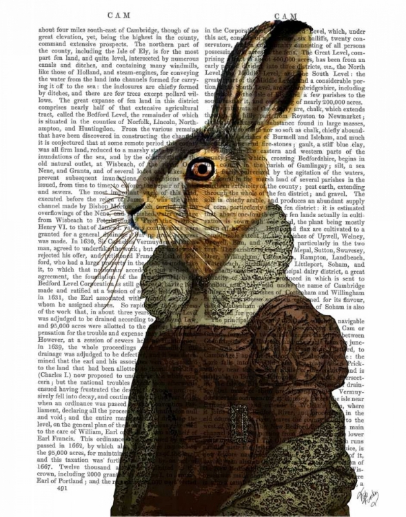 Picture of MADAM HARE PORTRAIT